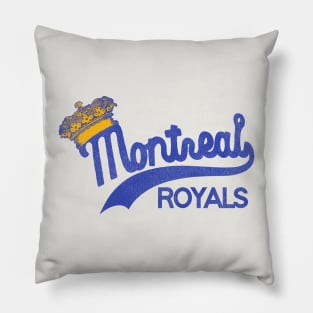 Defunct Montreal Royals Baseball Team Pillow