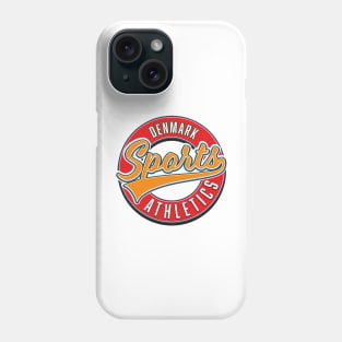 Denmark Sports athletic logo Phone Case