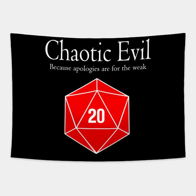 DND Chaotic Evil Tapestry by Bingeprints