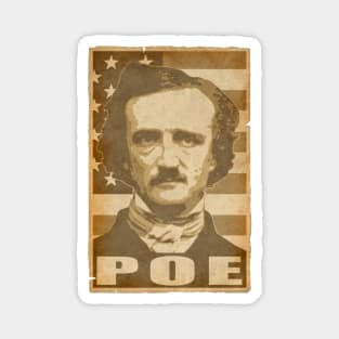 Edgar Allan Poe Politica Propaganda Pop Art Magnet