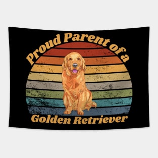 Proud Parent of a Golden Retriever Tapestry