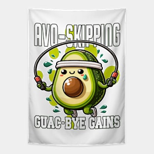 Avo-Guac Fitness Fun Tapestry