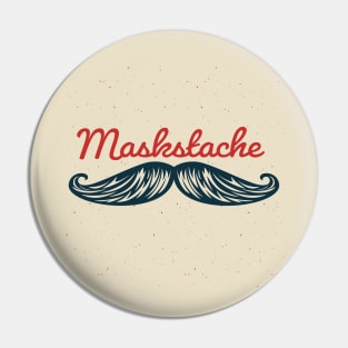 Maskstache Pin