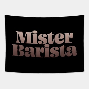 Mr Barista Coffee Lovers Tapestry