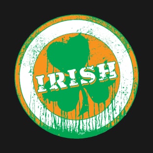 Dripping Irish Shamrock St. Patricks Day T-Shirt