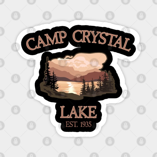 Camp Crystal Lake Counselor Magnet by klance