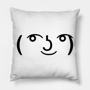 Lenny Face Pillow