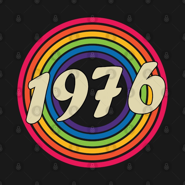 1976 - Retro Rainbow Style by MaydenArt