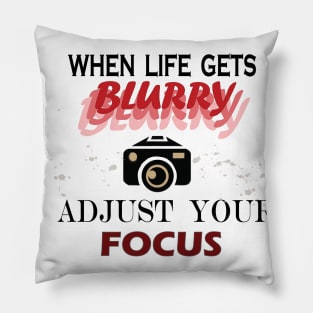 Photography Life Pillow