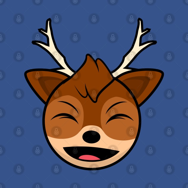 Laughing Reindeer Ecstatica by MOULE