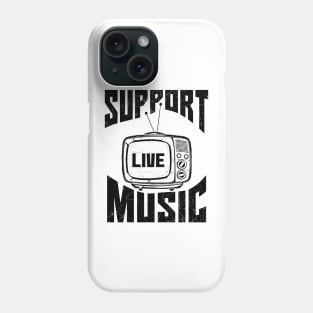 support live music Phone Case
