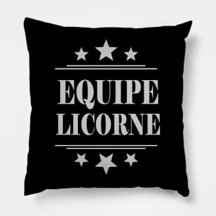 Equipe Licorne Pillow