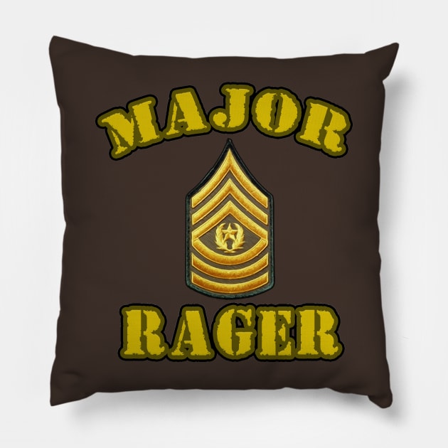 Major rager Pillow by Soldjango unchained