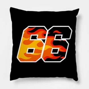 Number 66 Pillow