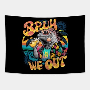 Bruh we out Galapagos marine iguana adventures. Summer vibes Tapestry