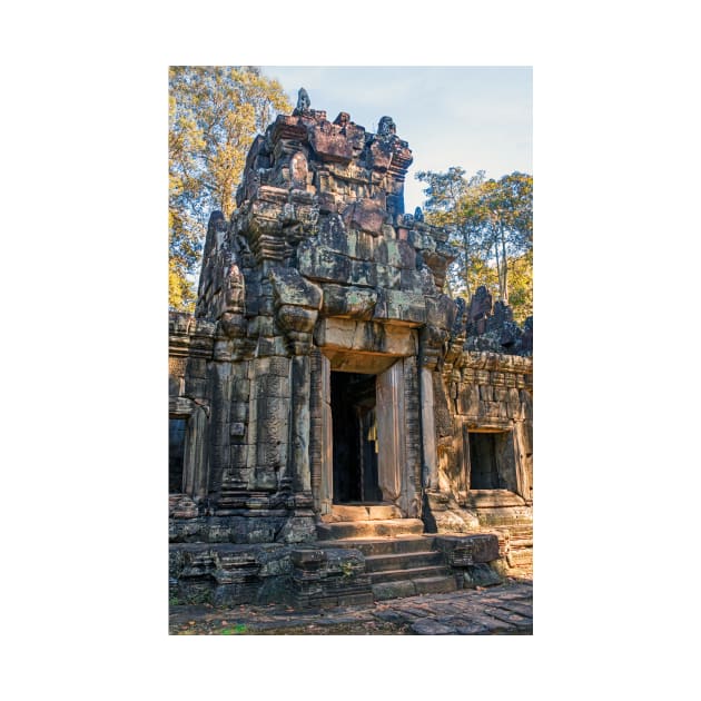 Gopura Near Phimeanakas Temple by BrianPShaw