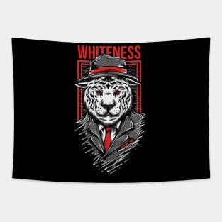 Tiger whiteness Tapestry
