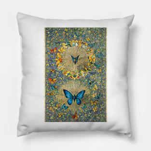 Vintage Butterfly Posters and Art Pillow