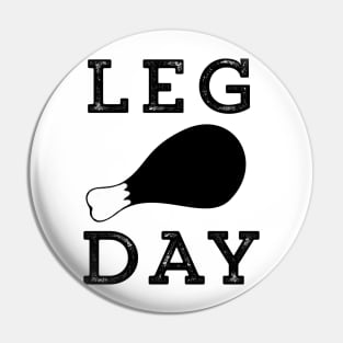 Leg Day Drumstick Pin