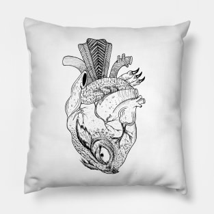 Owl Heart Pillow