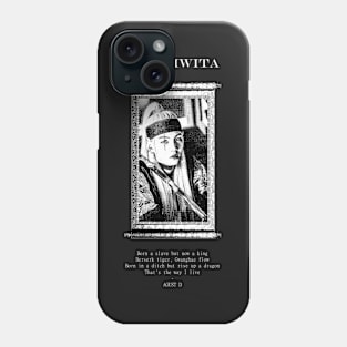 King AGUST D - White version Phone Case