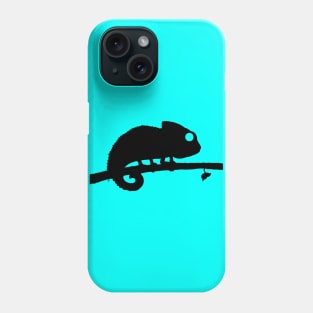 Chameleon Silhouette Phone Case