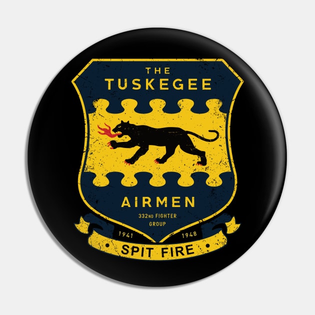 Tuskegee Airmen Pin by 909 Apparel