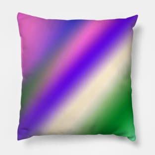 red blue green abstract texture pattern art Pillow