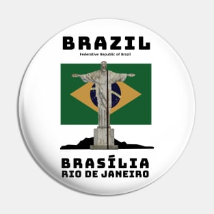 make a journey to Brazil Pin