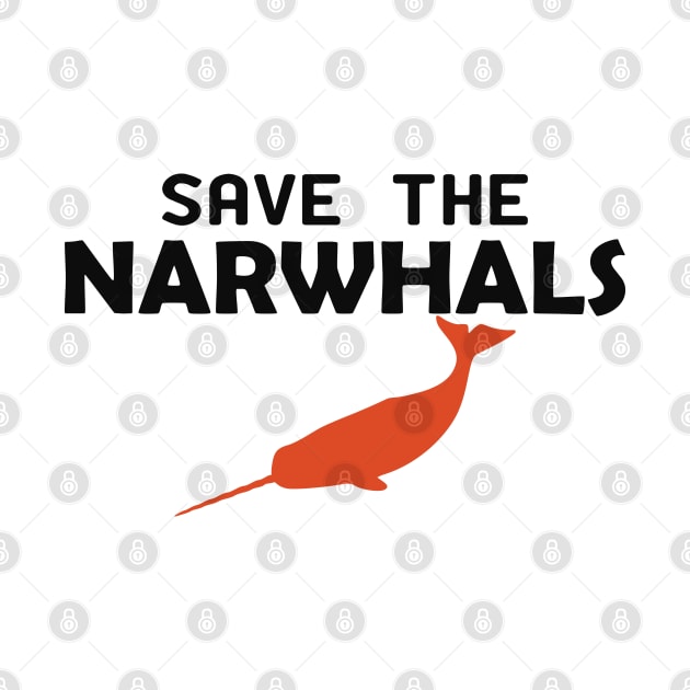 Narwhal - Save the narwhals by KC Happy Shop