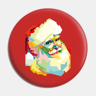 Santa Claus WPAP Pin