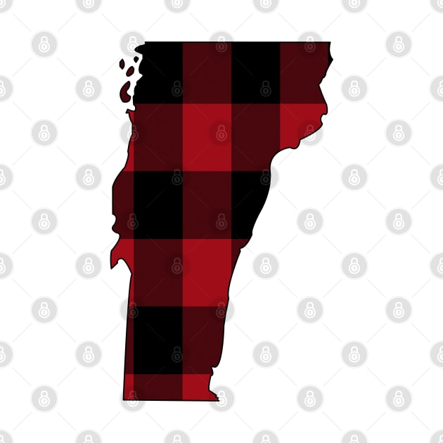 Vermont in Red Plaid by somekindofguru