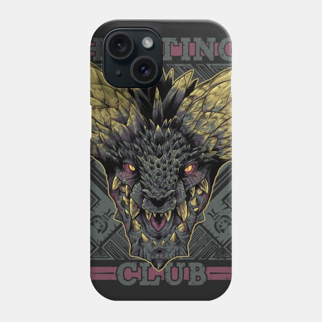 Hunting Club: Nergigante Phone Case by AdamWorks