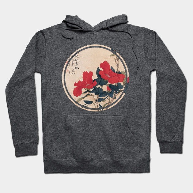 japanese flower hoodie