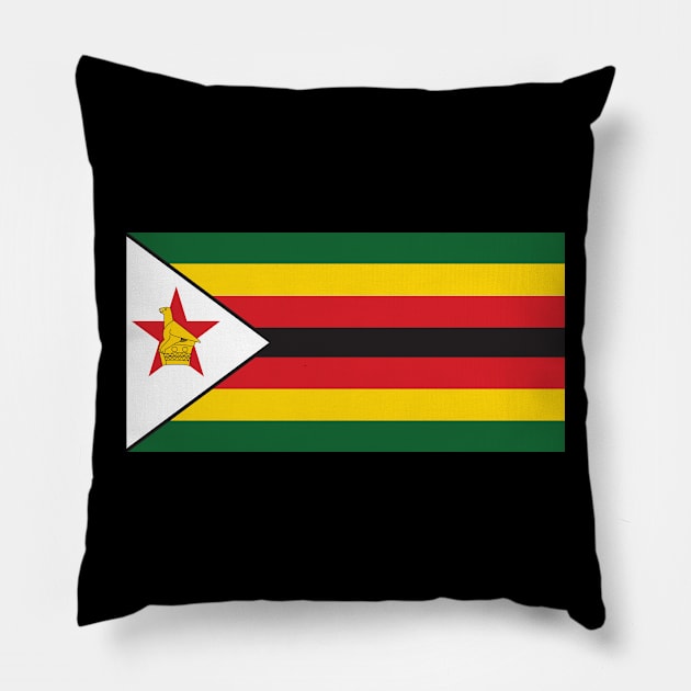 Zimbabwe Pillow by Wickedcartoons