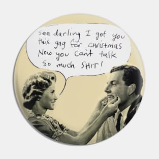 Christmas talk Pin