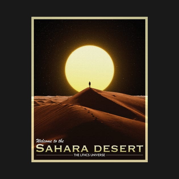 POSTCARD: SAHARA DESERT. by LFHCS