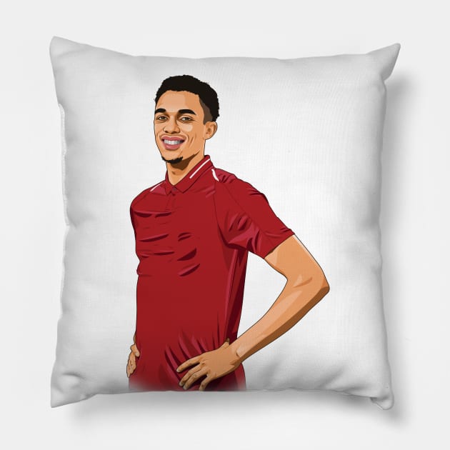 Trent Alexander-Arnold Pillow by Ades_194