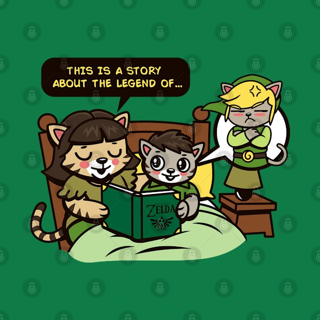 Funny Cats Bedtime Story For Gamers by BoggsNicolas