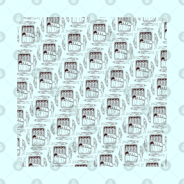 Sardines Pattern by mailboxdisco