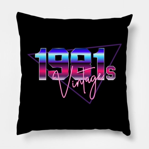 1981 Pillow by opoyostudio