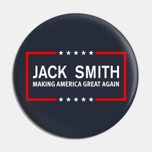 Jack Smith Is Making America Great Again Pin