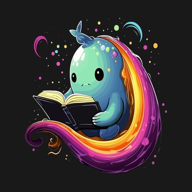 Narwhal Reads Book by JH Mart