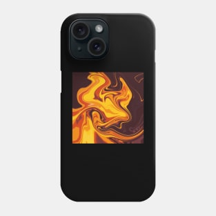 fire abstract Phone Case