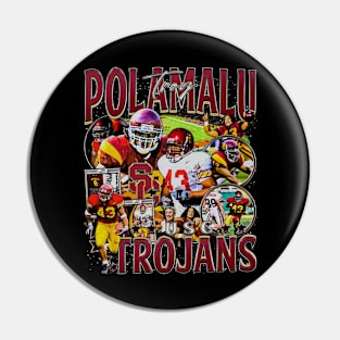 Troy Polamalu College Vintage Bootleg Pin