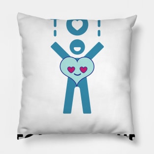 Raise your vibration: Follow your passion Pillow