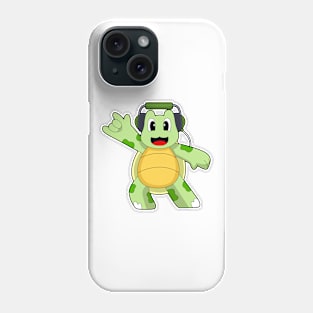 Turtle Musician Headphone Music Phone Case