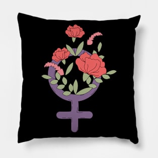 Feminist T-Shirt - Feminist Equal Rights Shirt Pillow