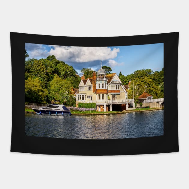 An Edwardian House By The Thames Tapestry by IanWL