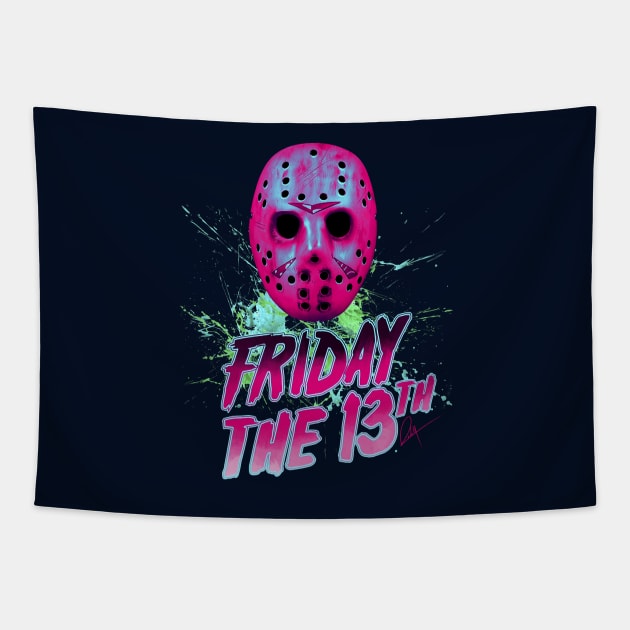 Friday the 13th Tapestry by Gerkyart